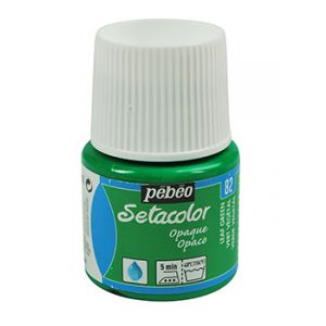 Farba do tkanin Pebeo Setacolor 45ml, Zielona/82 Leaf Green